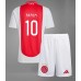 Maillot de foot Ajax Chuba Akpom #10 Domicile vêtements enfant 2024-25 Manches Courtes (+ pantalon court)